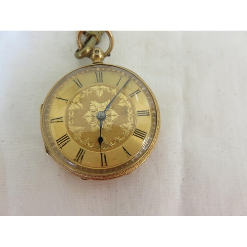 177 - 18ct Gold Pocket Watch