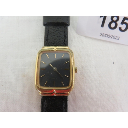 185 - Raymond Weil Ladies Watch - 18ct Gold Plated