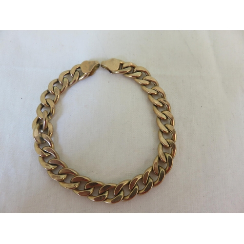 188 - 9ct Gold Bracelet 8.87gm