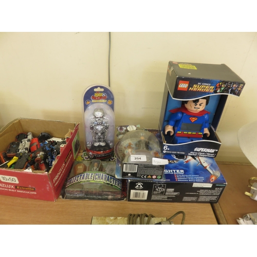 204 - Lego Clock, Lost in Space Figure, etc