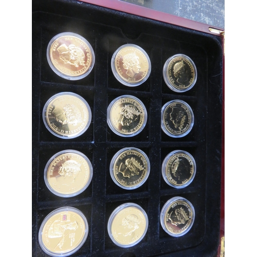 264 - Two Plated Part Coin Sets