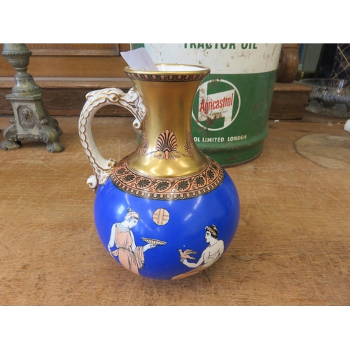 312 - Samuel Alcock Single Handled Jug with Classical Design