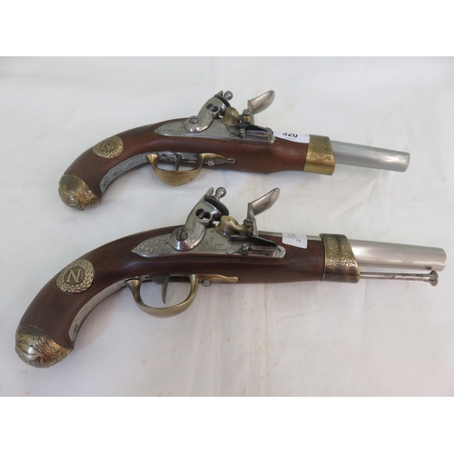 320 - Pair of Reproduction Pistols