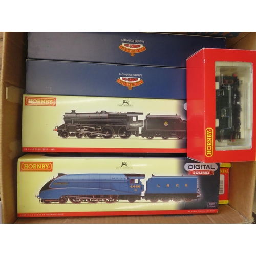 329 - Two Boxes of Hornby Trains and Carriages