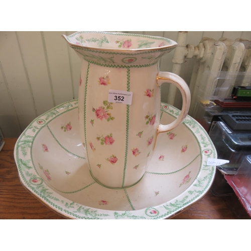 352 - Royal Doulton Ewer and Basin