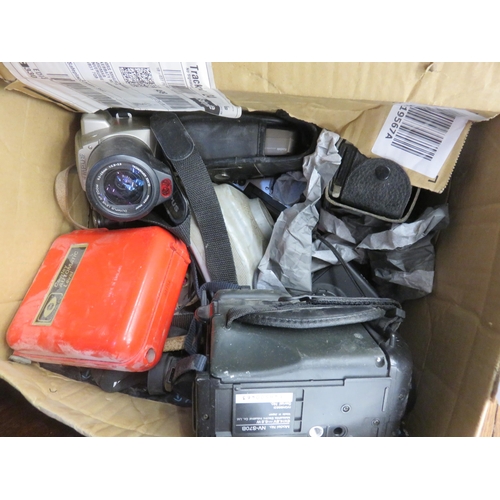 370 - Box of Cameras