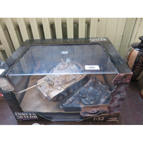 385 - Forces of Valour Boxed Patton Tank