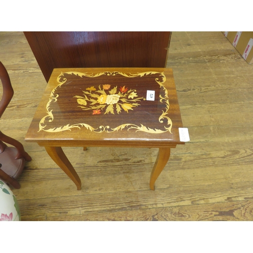 472 - Sewing Box Table