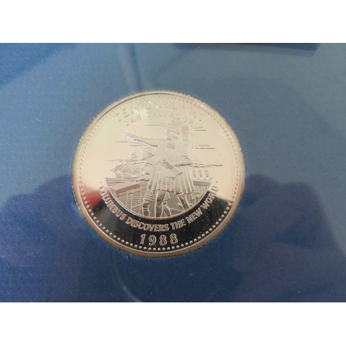 82 - Bahamas 10 Dollar Silver Coin