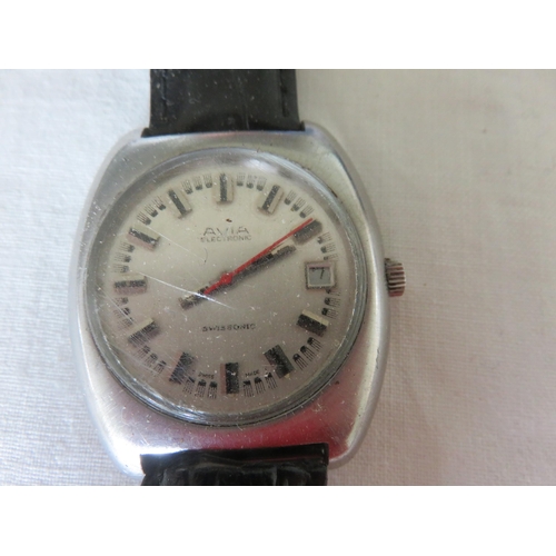 94 - Avia Swissonic Electronic Watch - working