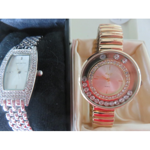 99 - Two Ladies Wrist Watches Infinite and One Other