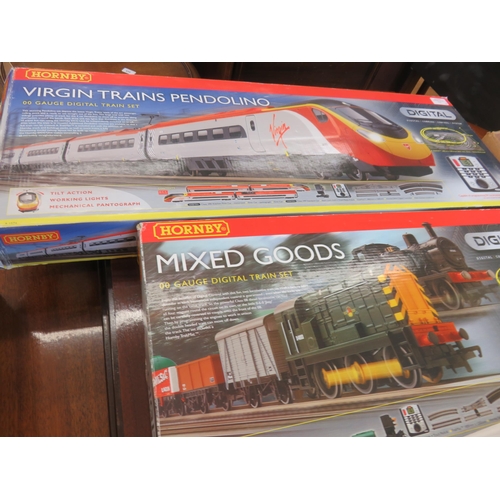 420 - Two Hornby Train Sets in a Box together with a Quantity of Track Pieces and Ancillaries