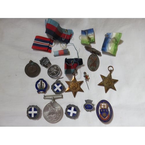 132 - Three WW2 Campaign Medals and Others