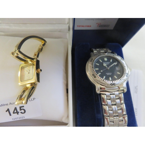 145 - Ever Swiss Ladies Wrist Watch and Sekonda Gents Wrist Watch