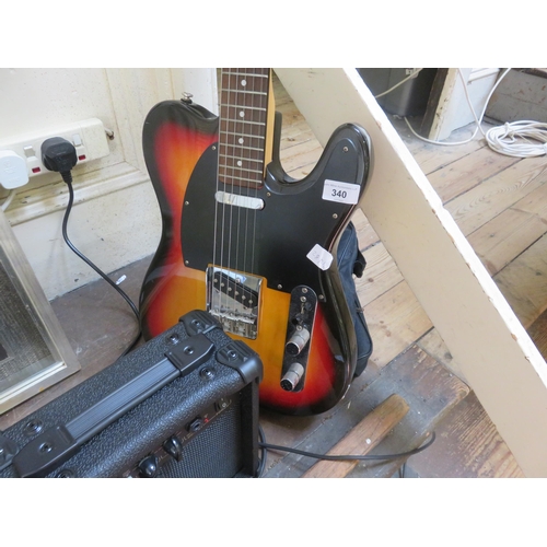 Jim Deacon Pro Electric Guitar with Amp