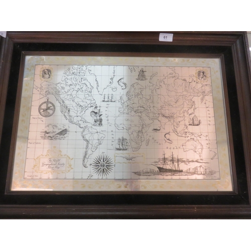 61 - Royal Geographical Society Silver Map