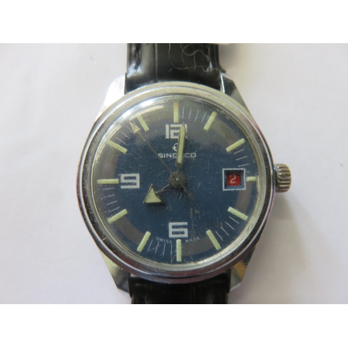 115 - Sindaco Wrist Watch  Swiss Made - New Strap