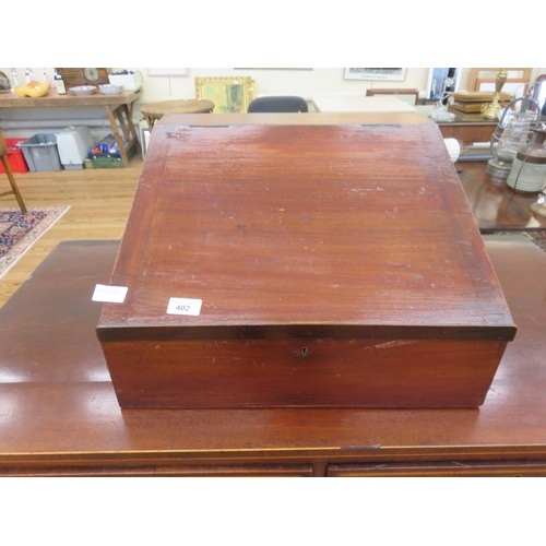 402 - Mahogany Writing Slope