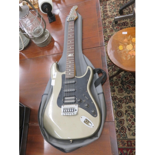 408 - Marlin Sidewinder Electric Guitar in bag