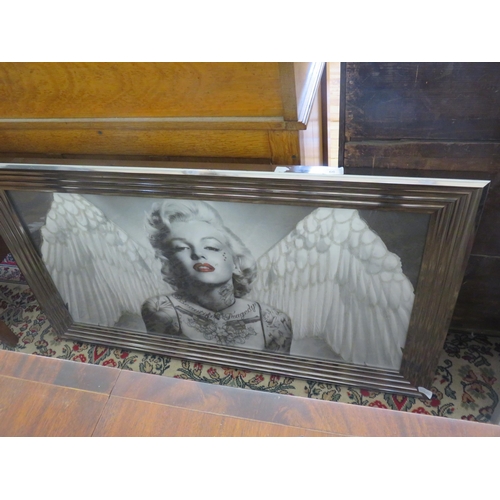 66 - Framed Marilyn Monroe Print