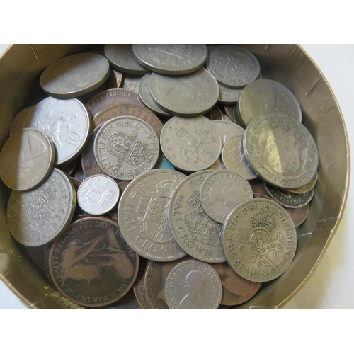 139 - Quantity of pre-decimal coinage including '23 Half Crown