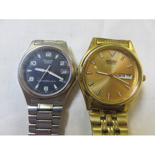 149 - Seiko Quartz Watch and Pulsar Quartz Watch