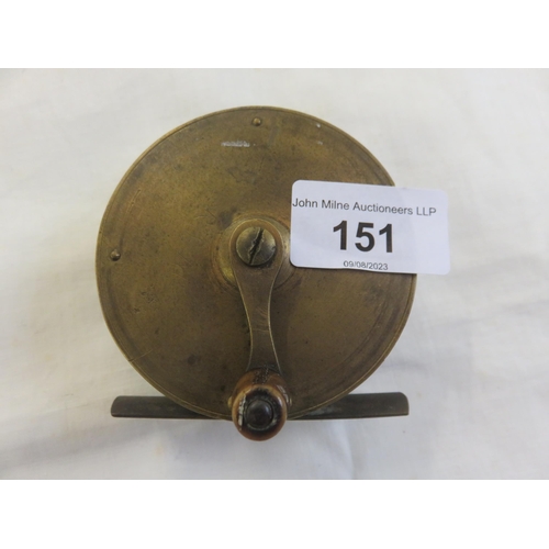 151 - Brass Fishing Reel