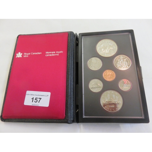 157 - Canadian 1980 Proof Coin Set