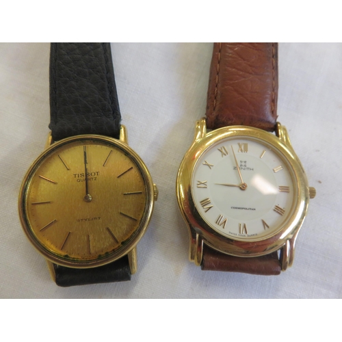 164 - Tissot and Zenith Quartz Watches