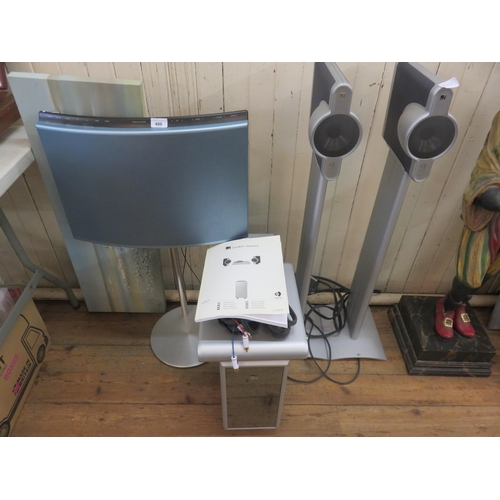 480 - Instant theatre sound System and A Bang and  Olufsen CD Player/Radio