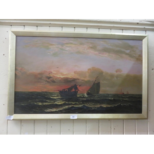 61 - Gilt Framed Oil 