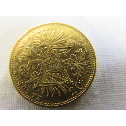 163 - Double Eagle Gold Coin