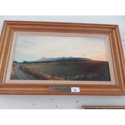 39 - Gilt Framed Oil on Canvas 