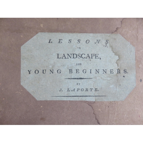 52 - Lessons in Landscape for Young Beginners by J. Laporte. Published in London by John P Thompson Janua... 