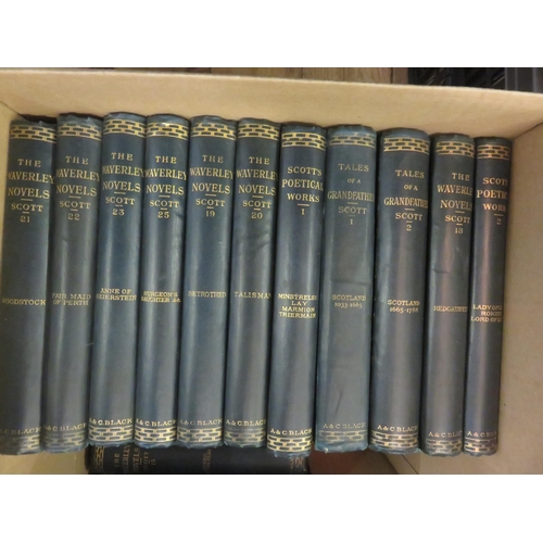 290 - Twenty-Seven Volumes by Sir Walter Scott - The Waverley Novels