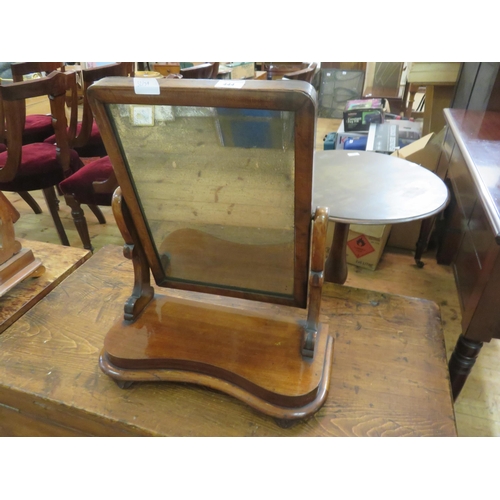 444 - Mahogany Dressing Mirror