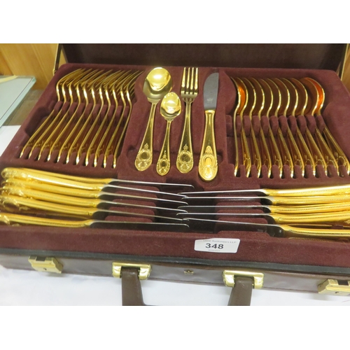 348 - Bestectie Solingen Canteen of Cutlery - 70 piece - 12 settings