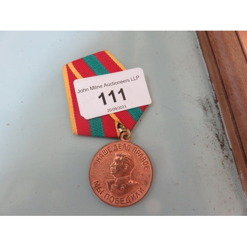 111 - Soviet Union Medal