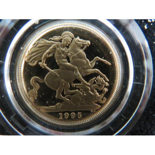 119 - Boxed 1995 Gold Proof Sovereign