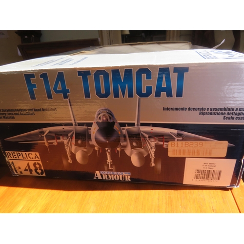 366 - Collection of Armour Boxed F14 Tomcat