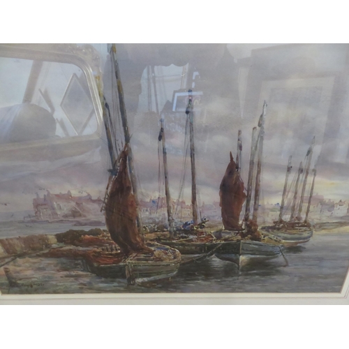 4 - John Hamilton Glass, East Neuk Harbour Watercolour