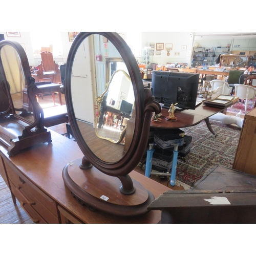 403 - Mahogany Dressing Mirror