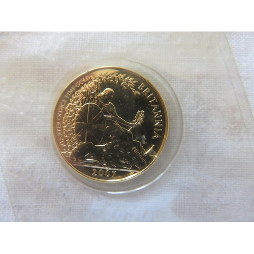 78 - 2007 Britannia £25 Gold Coin