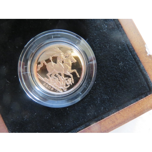 82 - Boxed 2009 Gold Proof Sovereign