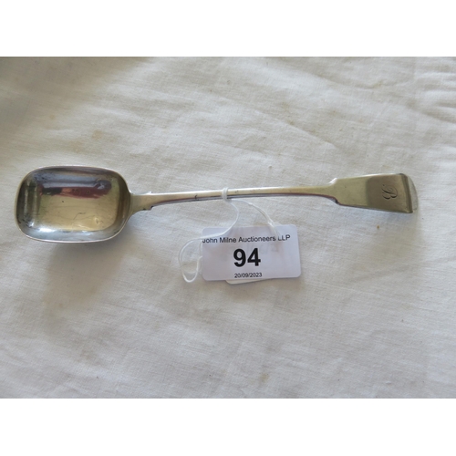 94 - George Booth Aberdeen Hallmarked Preserve Spoon