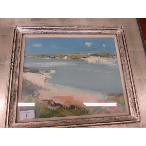 Framed Oil Painting "Estuary, Morar" - Gordon Bryce