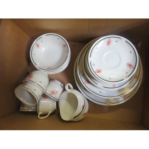 274 - Box of Johnson Bros. Dinner Ware