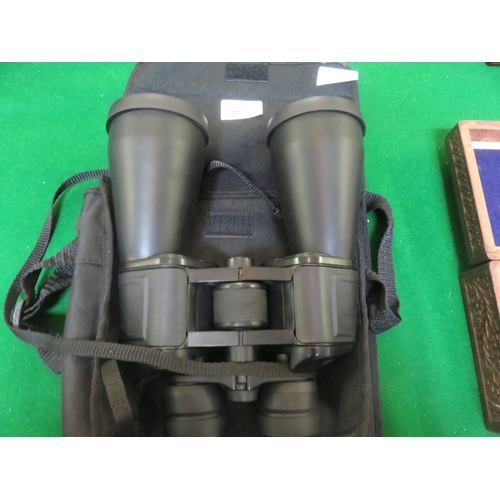 288 - Set of Zennox 20 x 60 binoculars with front and end caps