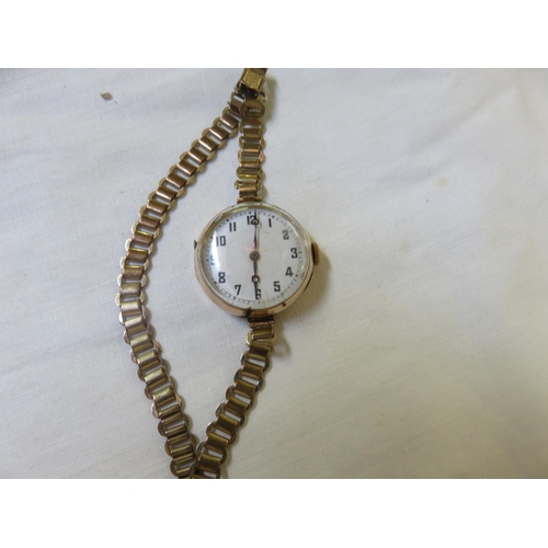 68 - Ladies Rolex 9ct. Gold Watch, Extra Prima Timed 6 positions, circa 1930, Serial No. 23348, adjustabl... 