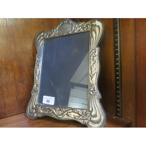 99 - Large Silver Photo Frame